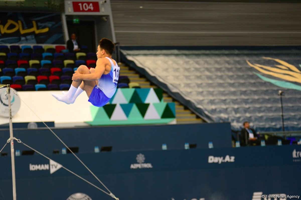 Bakıda kişi idman gimnastikası üzrə “1-ci AGF Junior Trophy” beynəlxalq turniri start götürüb (FOTO)