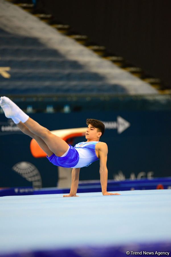 Bakıda kişi idman gimnastikası üzrə “1-ci AGF Junior Trophy” beynəlxalq turniri start götürüb (FOTO)