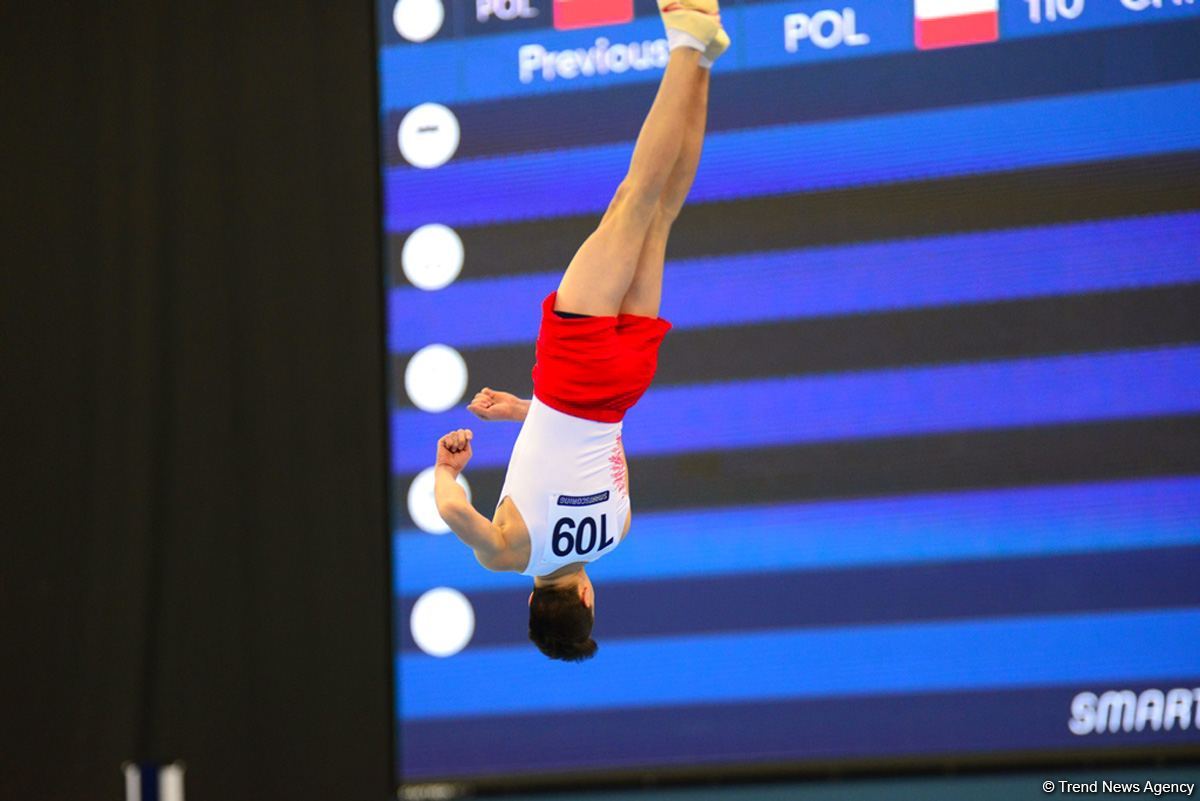Bakıda kişi idman gimnastikası üzrə “1-ci AGF Junior Trophy” beynəlxalq turniri start götürüb (FOTO)