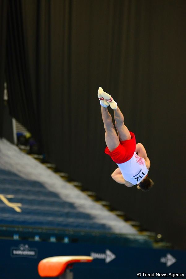 Bakıda kişi idman gimnastikası üzrə “1-ci AGF Junior Trophy” beynəlxalq turniri start götürüb (FOTO)