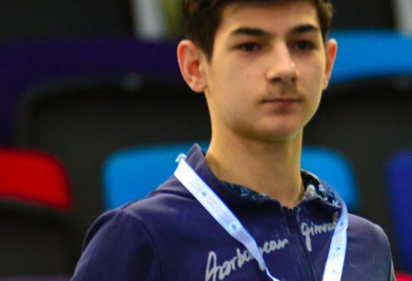 Azərbaycanlı gimnast "AGF Junior Trophy" beynəlxalq turnirində gümüş medal qazanıb