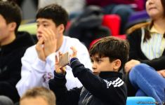 Bakıda kişi idman gimnastikası üzrə birinci "AGF Junior Trophy" beynəlxalq turnirinin final yarışları start götürüb (FOTO)