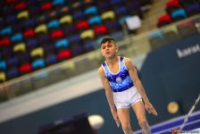Bakıda kişi idman gimnastikası üzrə birinci "AGF Junior Trophy" beynəlxalq turnirinin final yarışları start götürüb (FOTO)