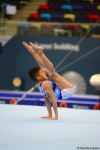 Bakıda kişi idman gimnastikası üzrə birinci "AGF Junior Trophy" beynəlxalq turnirinin final yarışları start götürüb (FOTO)