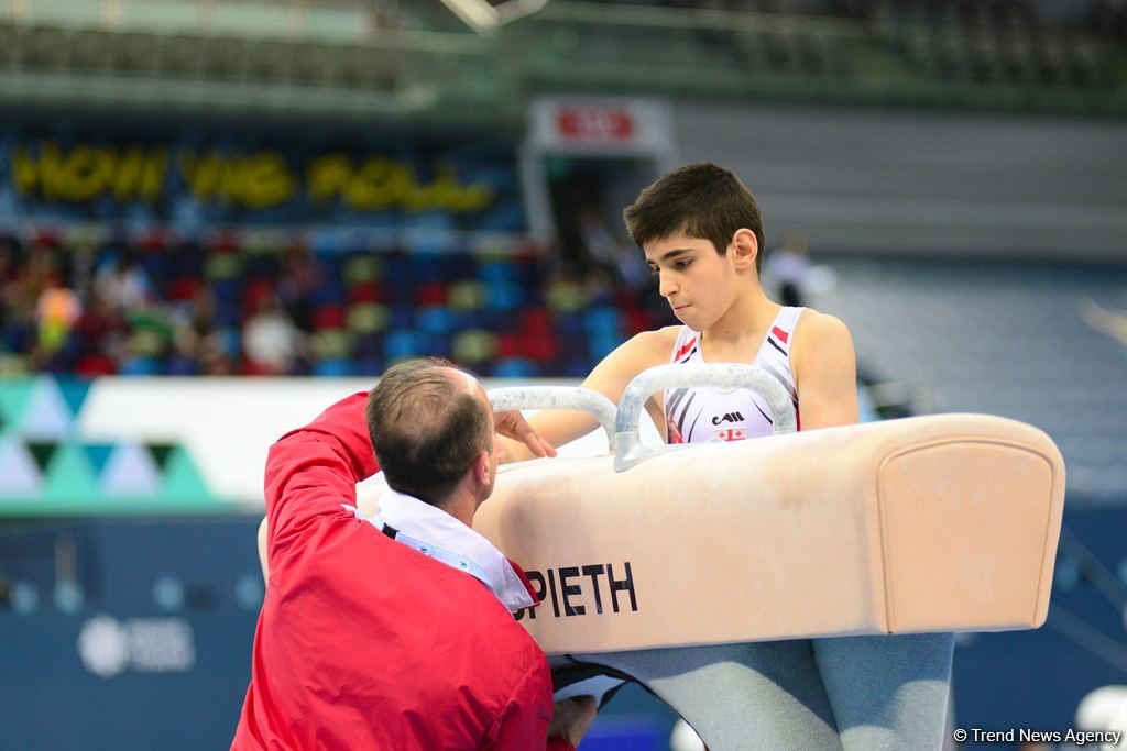 Bakıda "AGF Junior Trophy" beynəlxalq turnirinin final yarışları davam edir (FOTO)