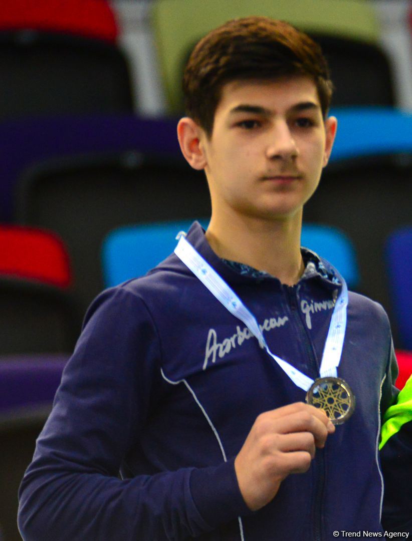 Azərbaycanlı gimnast "AGF Junior Trophy" beynəlxalq turnirində gümüş medal qazanıb