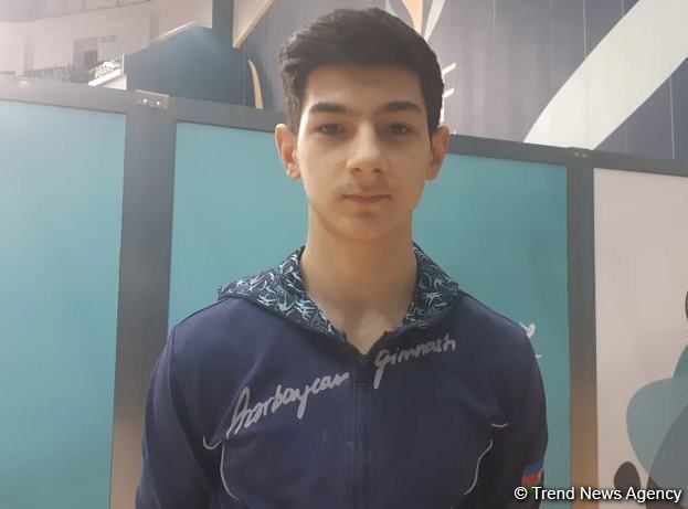Azərbaycan gimnastı Mənsum Səfərov: Məşqçi çıxışımın nəticəsindən məmnundur
