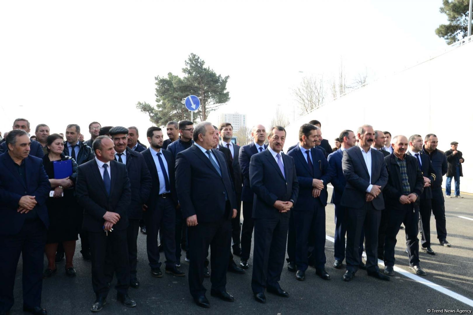Bakıda iki yeni avtomobil tuneli istifadəyə verilib (FOTO)