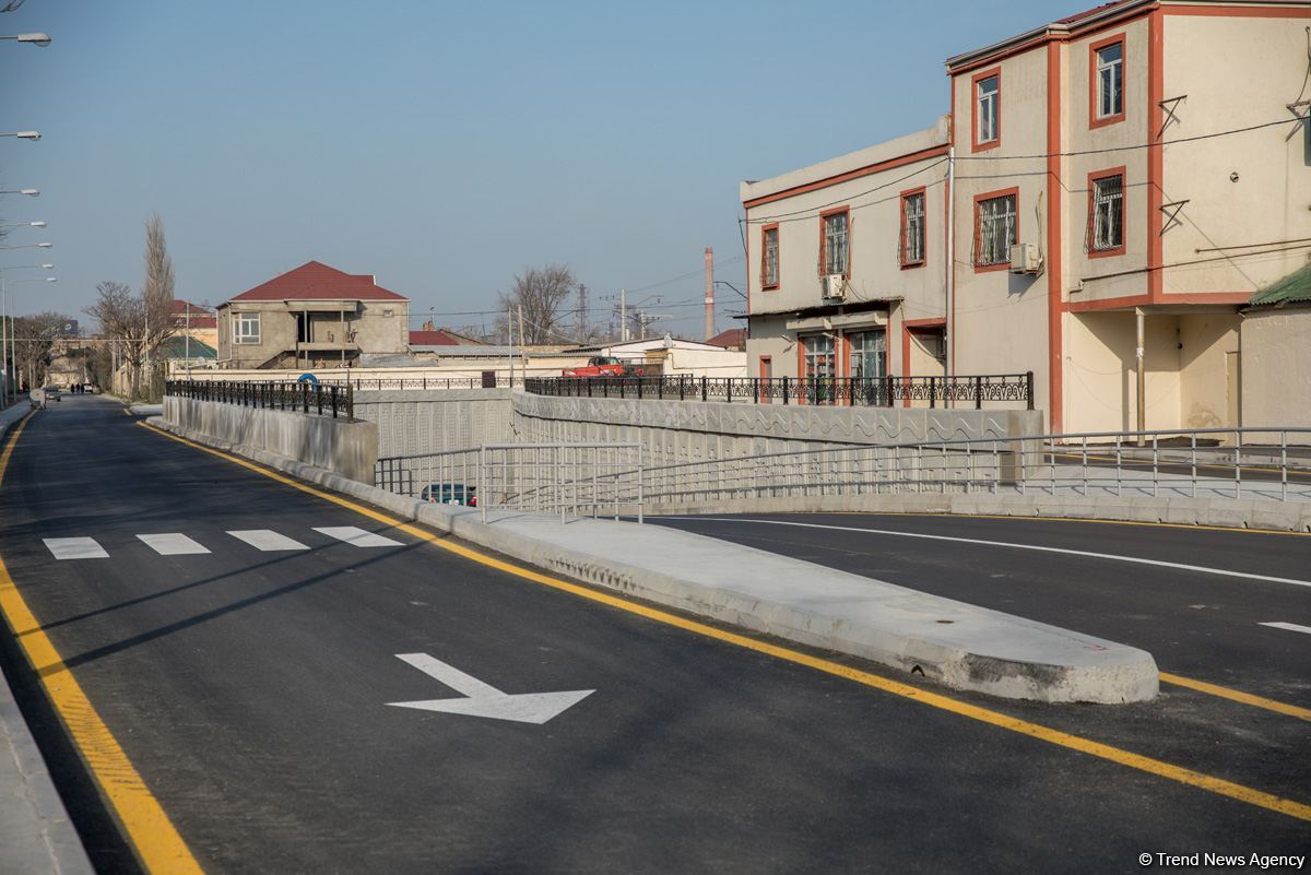 Bakıda iki yeni avtomobil tuneli istifadəyə verilib (FOTO)
