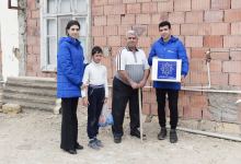 Heydər Əliyev Fondu ünvanlı sosial yardım alan ailələrə Novruz sovqatları paylayıb (FOTO)