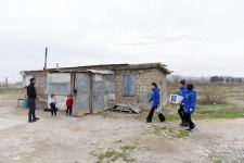 Heydər Əliyev Fondu ünvanlı sosial yardım alan ailələrə Novruz sovqatları paylayıb (FOTO)