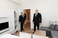 Prezident İlham Əliyev və birinci xanım Mehriban Əliyeva Hövsan yaşayış kompleksinin açılışında iştirak ediblər (FOTO) (YENİLƏNiB)