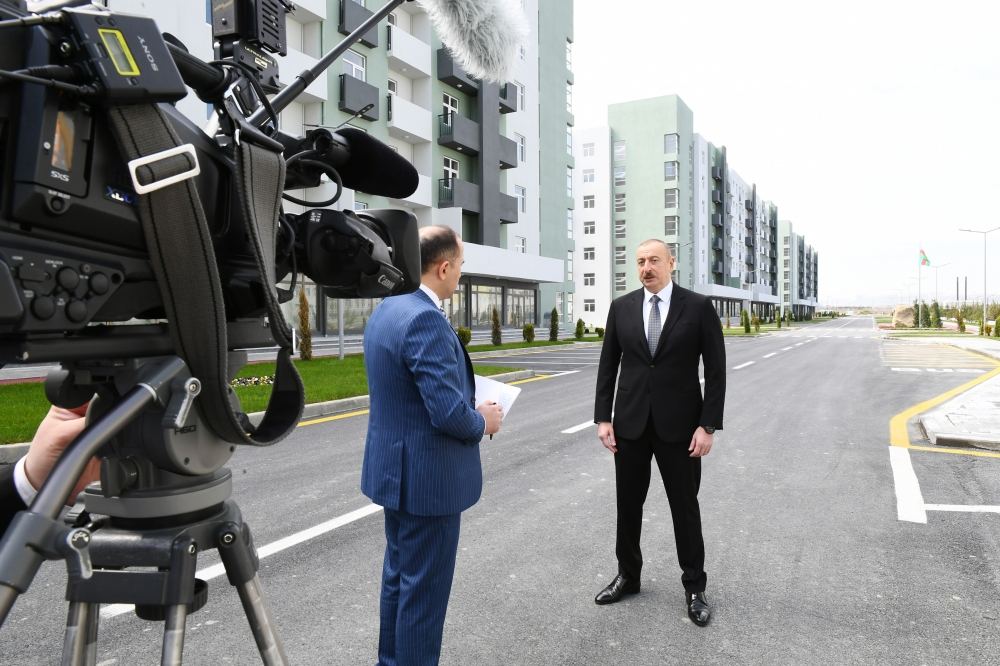 Prezident İlham Əliyev: Bütün vədlər icra edilir və əminəm ki, həm bu il, həm bundan sonrakı illərdə bu istiqamətdə daha böyük işlər görüləcəkdir