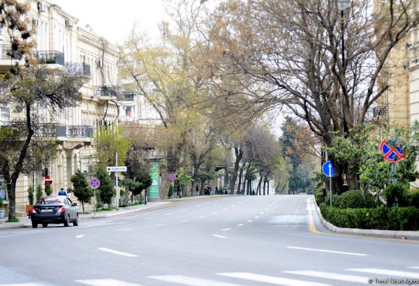 Bakıda karantin rejimində avtomobillərin sayının azalması ekoloji təmizliklə nəticələnib