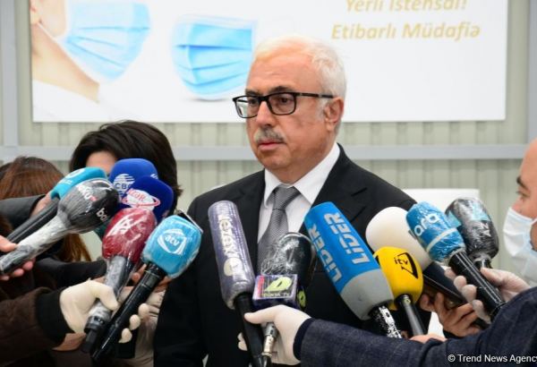 Azərbaycan daxili istehsal hesabına tibbi maska tələbatını tam təmin edəcək