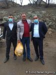 Deputat Arzu Nağıyev aztəminatlı, tənha yaşayan 50 ailəyə ərzaq yardımı edib (FOTO)