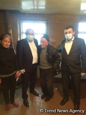 Deputat Arzu Nağıyev aztəminatlı, tənha yaşayan 50 ailəyə ərzaq yardımı edib (FOTO)