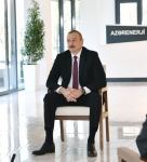 Prezident İlham Əliyev “Azərenerji” ASC-nin yenidən qurulan Baş idarəetmə, elm, tədris və laboratoriya kompleksinin açılışında iştirak edib (FOTO/VİDEO) (YENİLƏNİB-2)