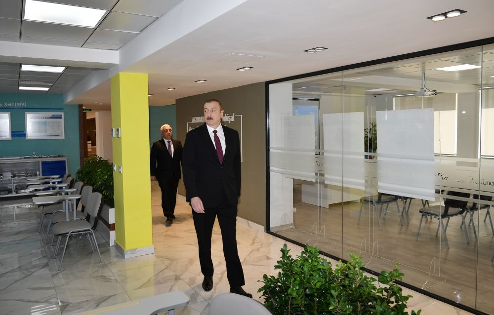 Prezident İlham Əliyev “Azərenerji” ASC-nin yenidən qurulan Baş idarəetmə, elm, tədris və laboratoriya kompleksinin açılışında iştirak edib (FOTO/VİDEO) (YENİLƏNİB-2)