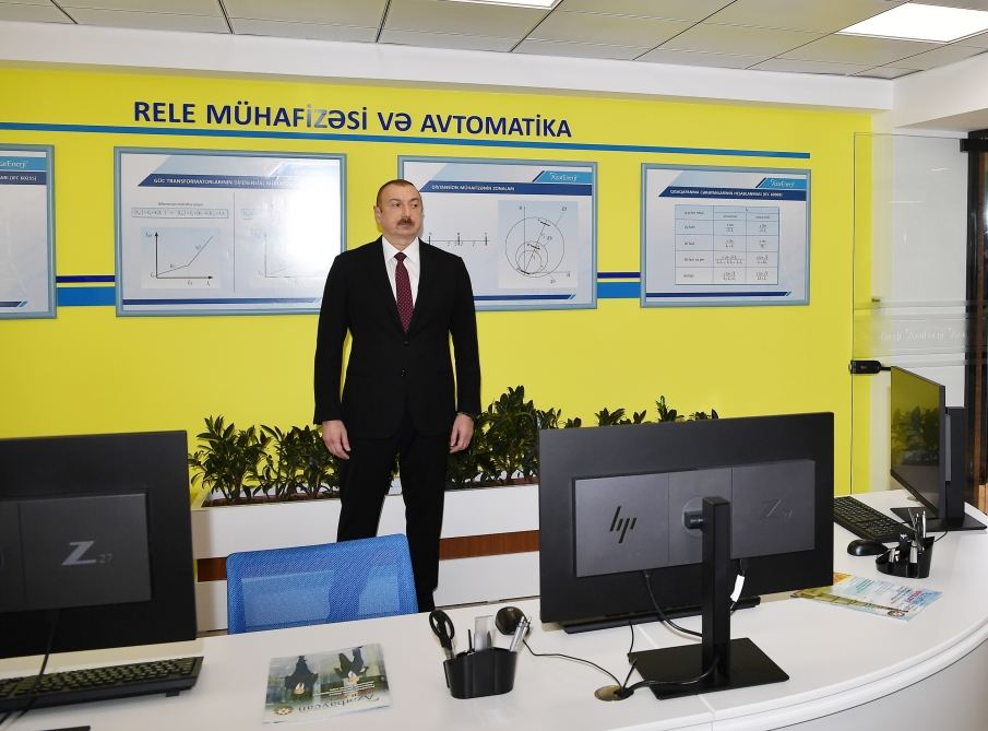 Prezident İlham Əliyev “Azərenerji” ASC-nin yenidən qurulan Baş idarəetmə, elm, tədris və laboratoriya kompleksinin açılışında iştirak edib (FOTO/VİDEO) (YENİLƏNİB-2)