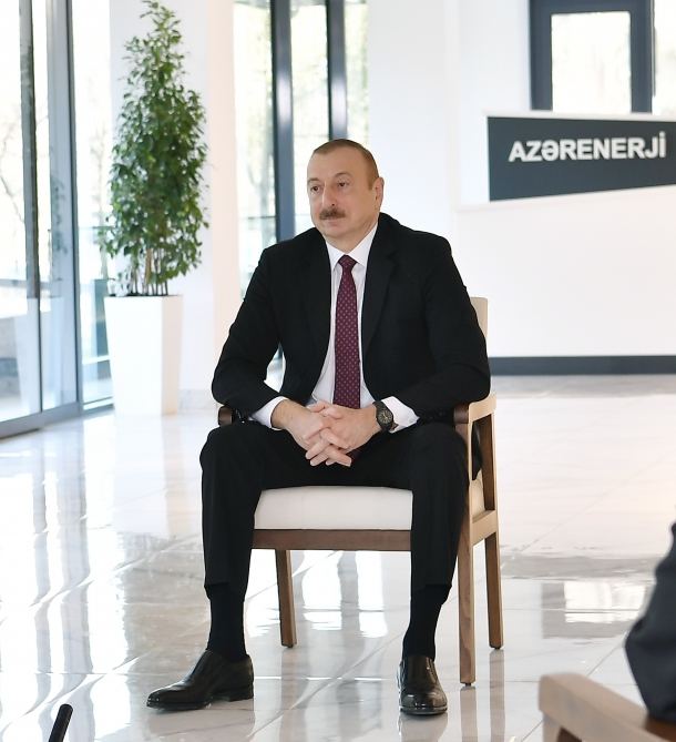 Prezident İlham Əliyev “Azərenerji” ASC-nin yenidən qurulan Baş idarəetmə, elm, tədris və laboratoriya kompleksinin açılışında iştirak edib (FOTO/VİDEO) (YENİLƏNİB-2)