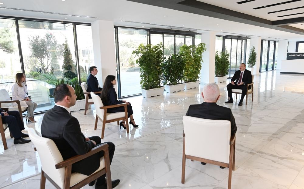 Prezident İlham Əliyev “Azərenerji” ASC-nin yenidən qurulan Baş idarəetmə, elm, tədris və laboratoriya kompleksinin açılışında iştirak edib (FOTO/VİDEO) (YENİLƏNİB-2)