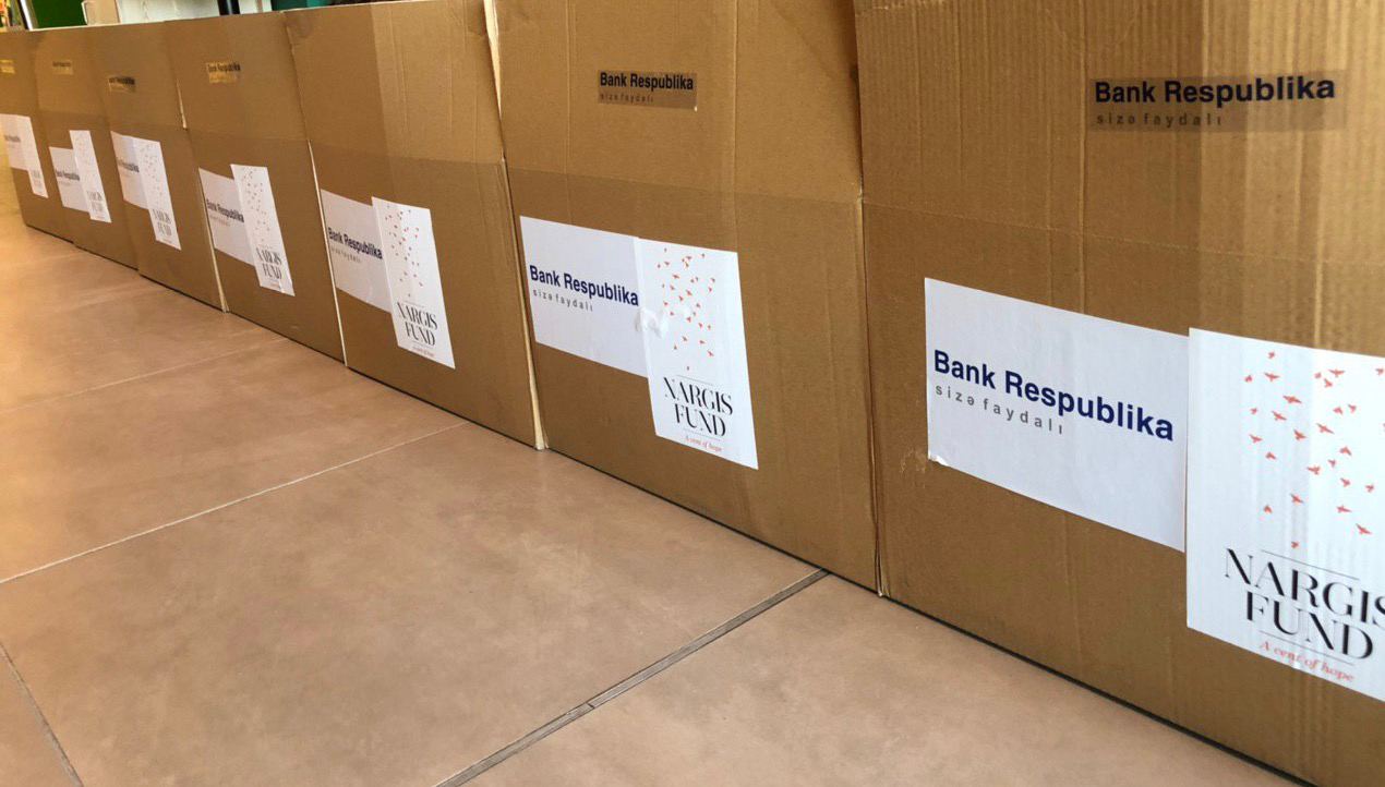 Bank Respublika “Nargis” Fondunun aztəminatlı ailələrə dəstək kampaniyasına qoşuldu! (FOTO)