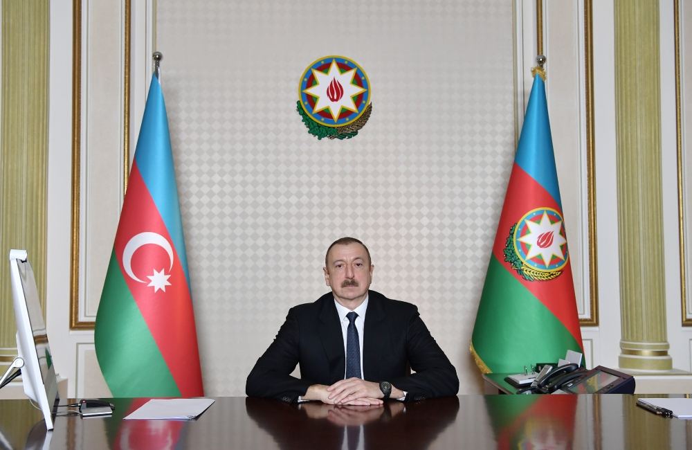 Prezident İlham Əliyev və Litva Prezidenti Qitanas Nauseda videobağlantı formatında danışıblar (FOTO)