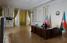 Prezident İlham Əliyevlə Avropa Yenidənqurma və İnkişaf Bankının prezidenti arasında videokonfrans keçirilib (FOTO/VİDEO) (YENİLƏNİB)