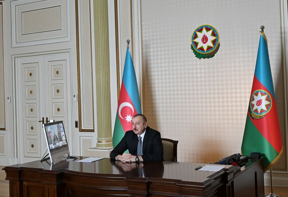 Prezident İlham Əliyevlə Avropa Yenidənqurma və İnkişaf Bankının prezidenti arasında videokonfrans keçirilib (FOTO/VİDEO) (YENİLƏNİB)