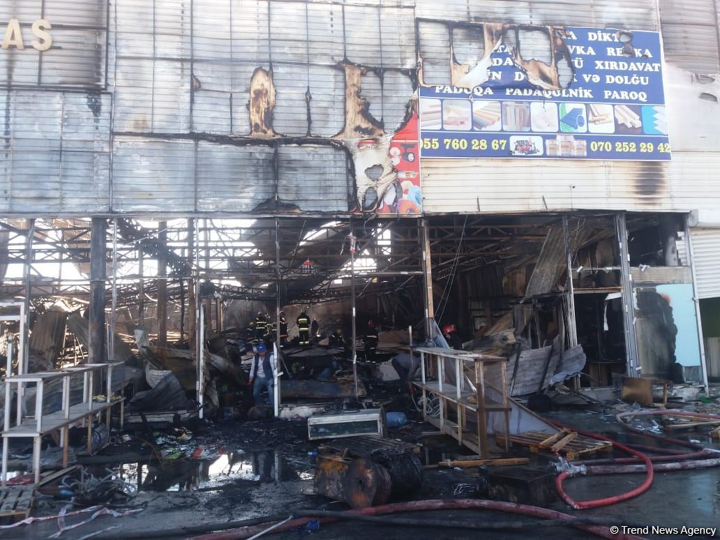 “EuroHome”dakı yanğının təfərrüatları məlum oldu (FOTO)
