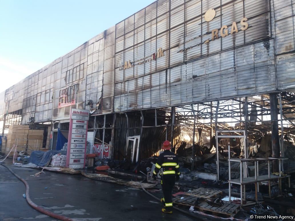 “EuroHome”dakı yanğının təfərrüatları məlum oldu (FOTO)
