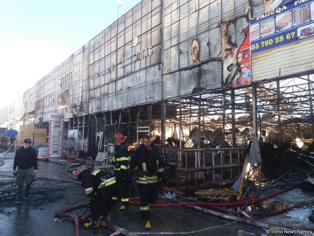 “EuroHome”dakı yanğının təfərrüatları məlum oldu (FOTO)