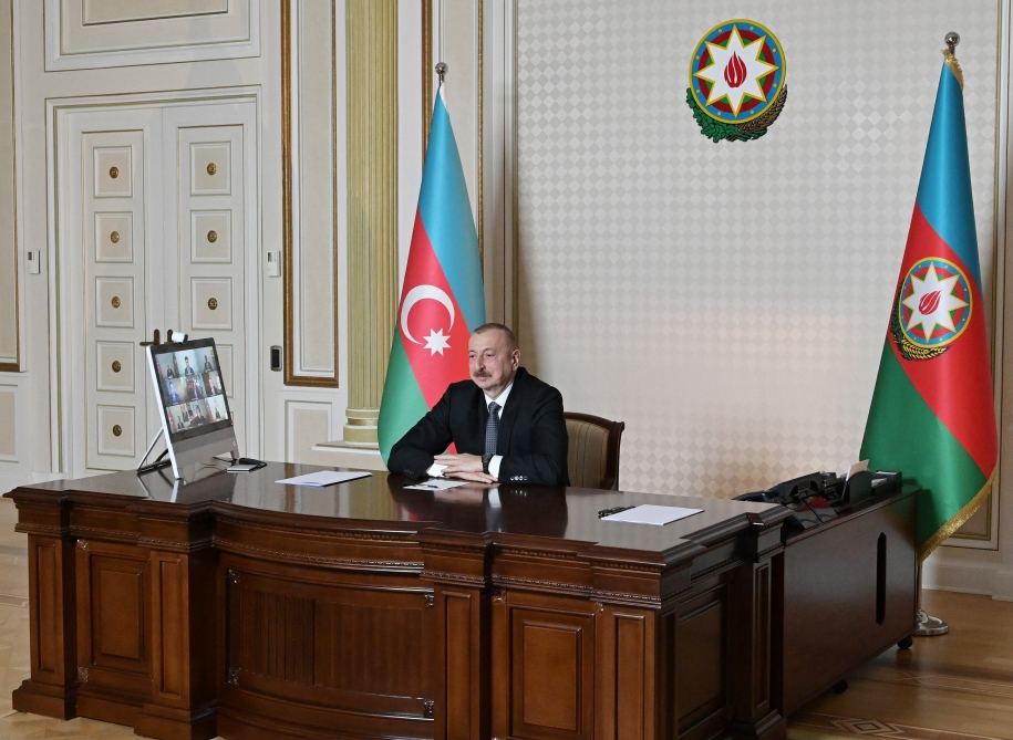 CISCO şirkətinin təşəbbüsü ilə Prezident İlham Əliyevlə bu şirkətin rəhbərləri arasında videokonfrans keçirilib (FOTO/VİDEO) (YENİLƏNİB)