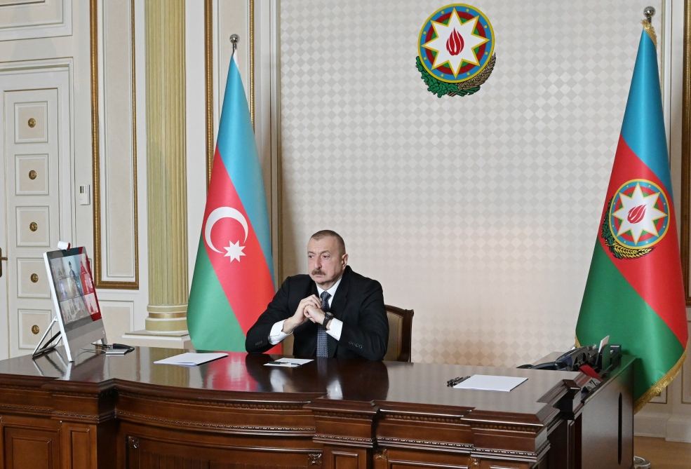 CISCO şirkətinin təşəbbüsü ilə Prezident İlham Əliyevlə bu şirkətin rəhbərləri arasında videokonfrans keçirilib (FOTO/VİDEO) (YENİLƏNİB)