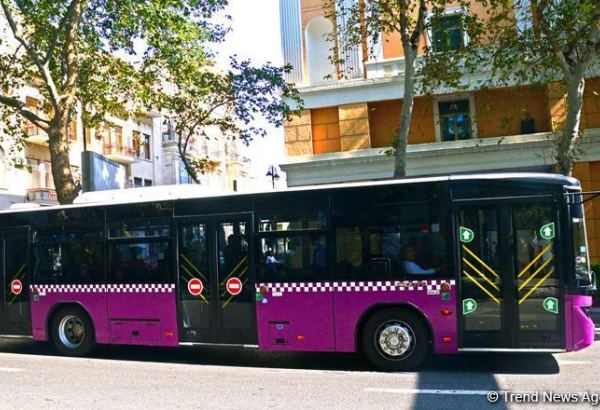 Bakıda bəzi avtobusların hərəkət istiqamətləri dəyişdirildi