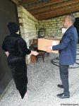 Sevil Mikayılova aztəminatlı ailələrə və tənha yaşayan şəxslərə ərzaq yardımı edib (FOTO)