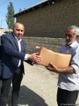 Sevil Mikayılova aztəminatlı ailələrə və tənha yaşayan şəxslərə ərzaq yardımı edib (FOTO)