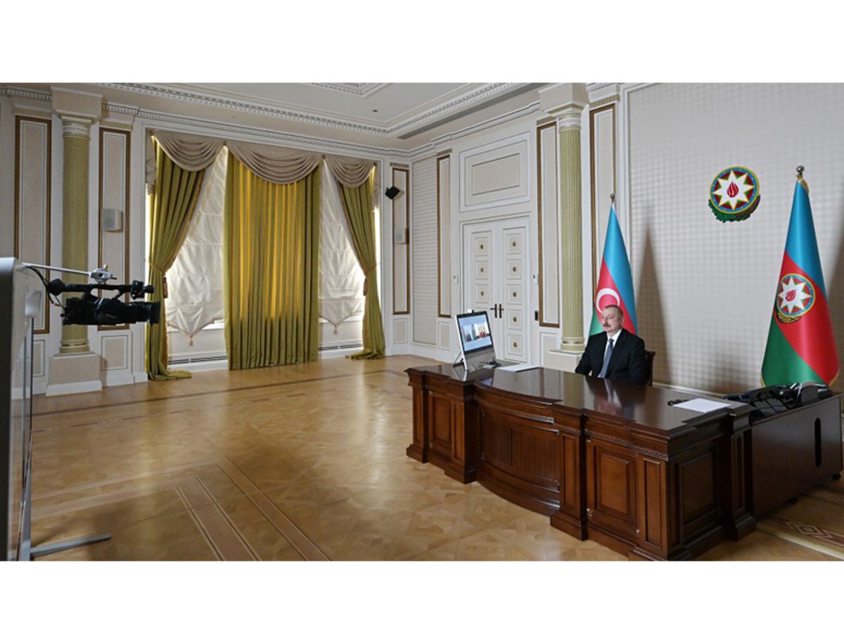 Azərbaycan Prezidenti İlham Əliyevlə Moldova Prezidenti İqor Dodon arasında videokonfrans formatında görüş keçirilib (FOTO/VİDEO) (YENİLƏNİB)
