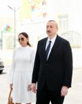Prezident İlham Əliyev və birinci xanım Mehriban Əliyeva məcburi köçkünlər üçün salınmış “Qobu Park-3” yaşayış kompleksinin açılışında iştirak ediblər (FOTO/VİDEO) (YENİLƏNİB-2)