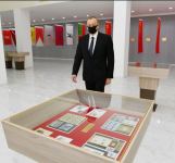 Prezident İlham Əliyev Tərtərdə Dövlət Rəmzləri Muzeyinin açılışında iştirak edib (FOTO/VİDEO) (YENİLƏNİB)