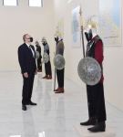 Prezident İlham Əliyev Tərtərdə Dövlət Rəmzləri Muzeyinin açılışında iştirak edib (FOTO/VİDEO) (YENİLƏNİB)