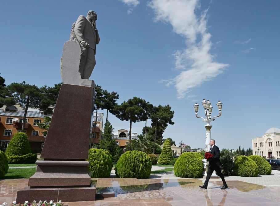 Prezident İlham Əliyevin Ağcabədi rayonuna səfəri (FOTO/VİDEO)