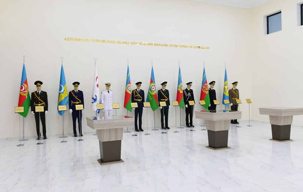 Prezident İlham Əliyev Tərtərdə Dövlət Rəmzləri Muzeyinin açılışında iştirak edib (FOTO/VİDEO) (YENİLƏNİB)