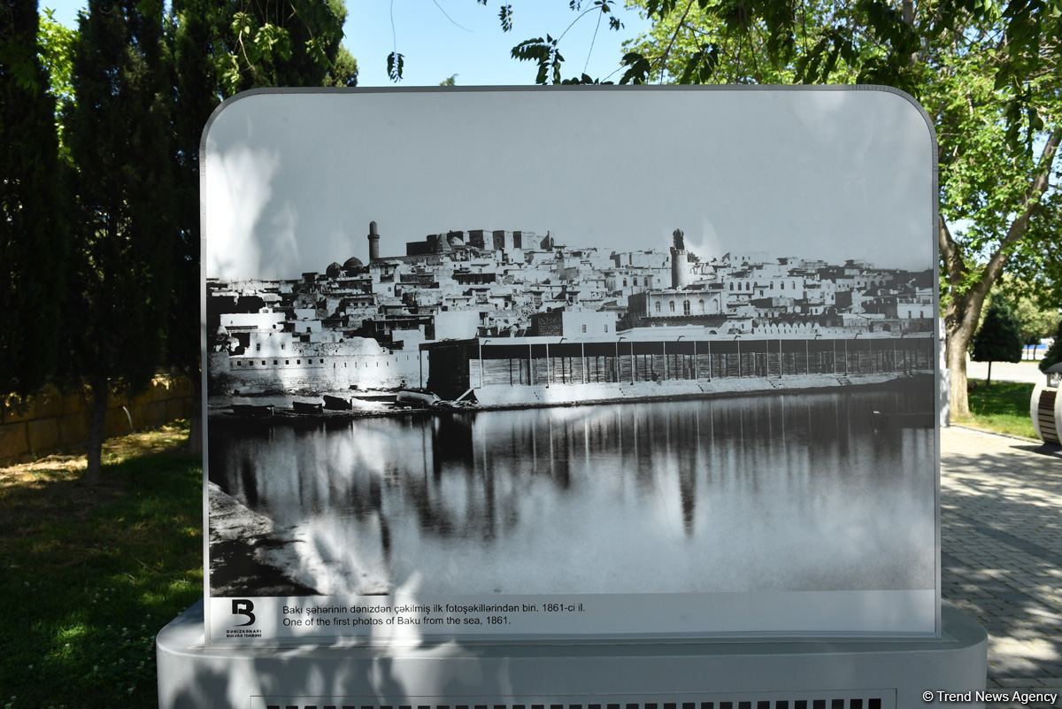 Bakı bulvarı sizi keçmişə götürəcək - Bu FOTOlar ilk dəfə  təqdim olunur