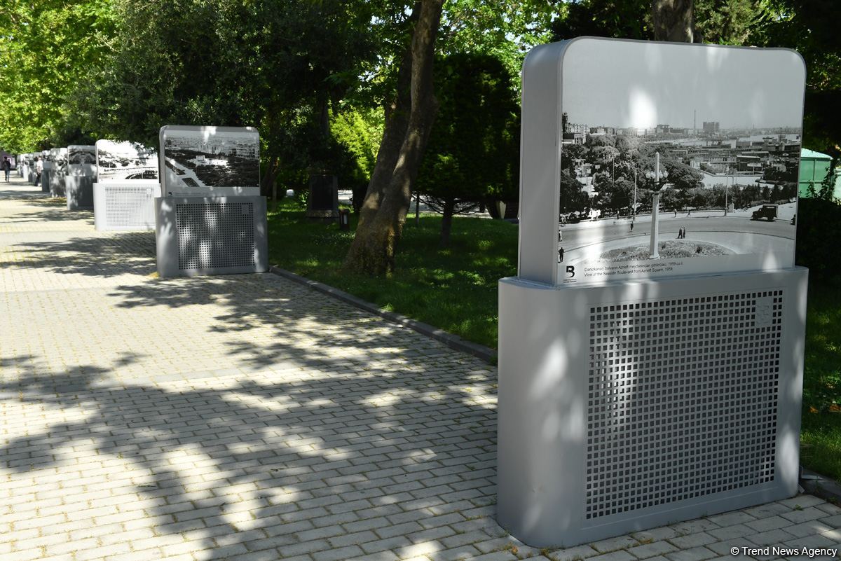 Bakı bulvarı sizi keçmişə götürəcək - Bu FOTOlar ilk dəfə  təqdim olunur