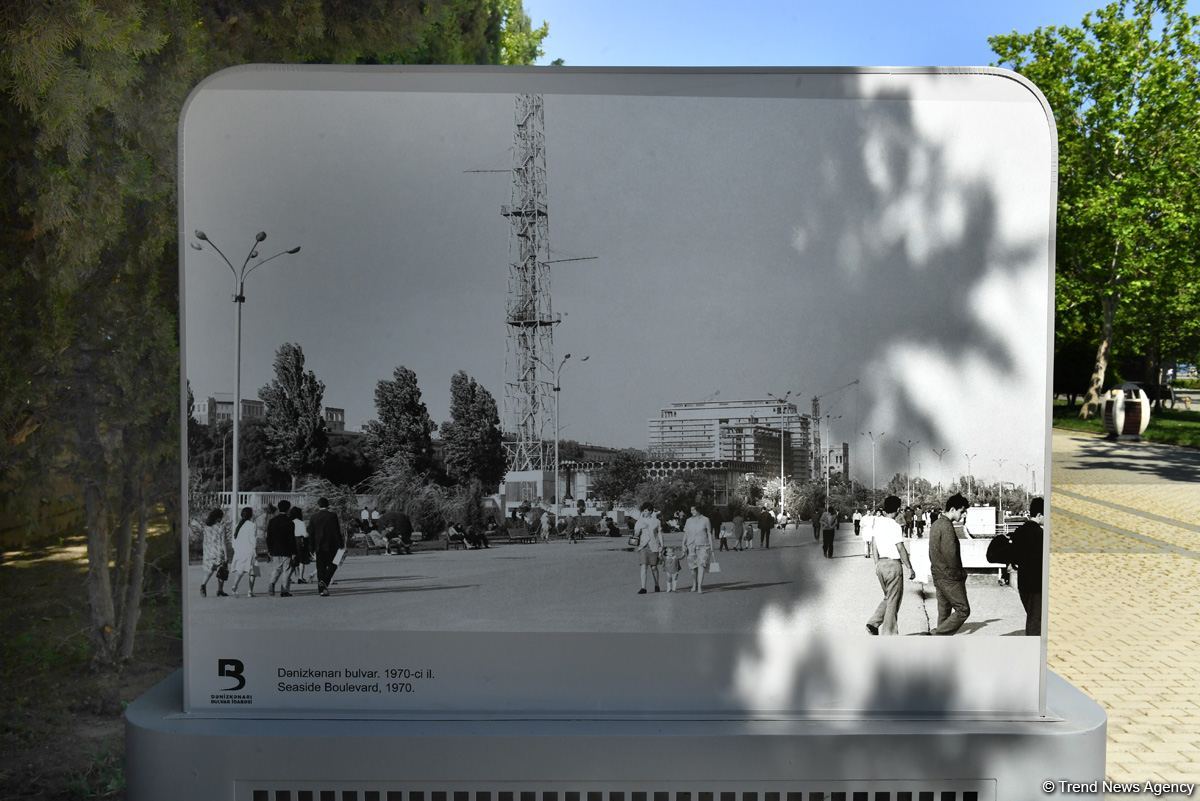 Bakı bulvarı sizi keçmişə götürəcək - Bu FOTOlar ilk dəfə  təqdim olunur