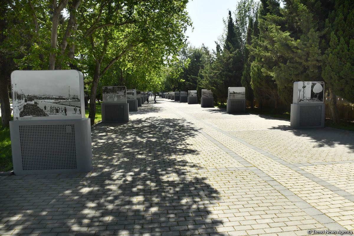 Bakı bulvarı sizi keçmişə götürəcək - Bu FOTOlar ilk dəfə  təqdim olunur