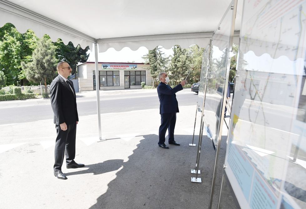Buruc-Gülabatlı-Xoruzlu-Kəbirli-Bayandurlu-Qaradağlı yolu yenidənqurmadan sonra istifadəyə verilib (FOTO/VİDEO) (YENİLƏNİB)