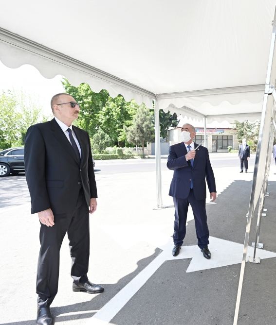 Buruc-Gülabatlı-Xoruzlu-Kəbirli-Bayandurlu-Qaradağlı yolu yenidənqurmadan sonra istifadəyə verilib (FOTO/VİDEO) (YENİLƏNİB)